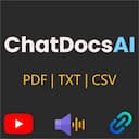 ChatDocsAI - ChatDocsAI - 让您能在上下文中与文档(pdf、csv、txt等)、YouTub...